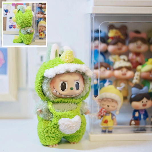 Labubu Exciting Macaron Doll Dinosaur Clothes 