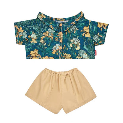 Labubu Hawaiian Green