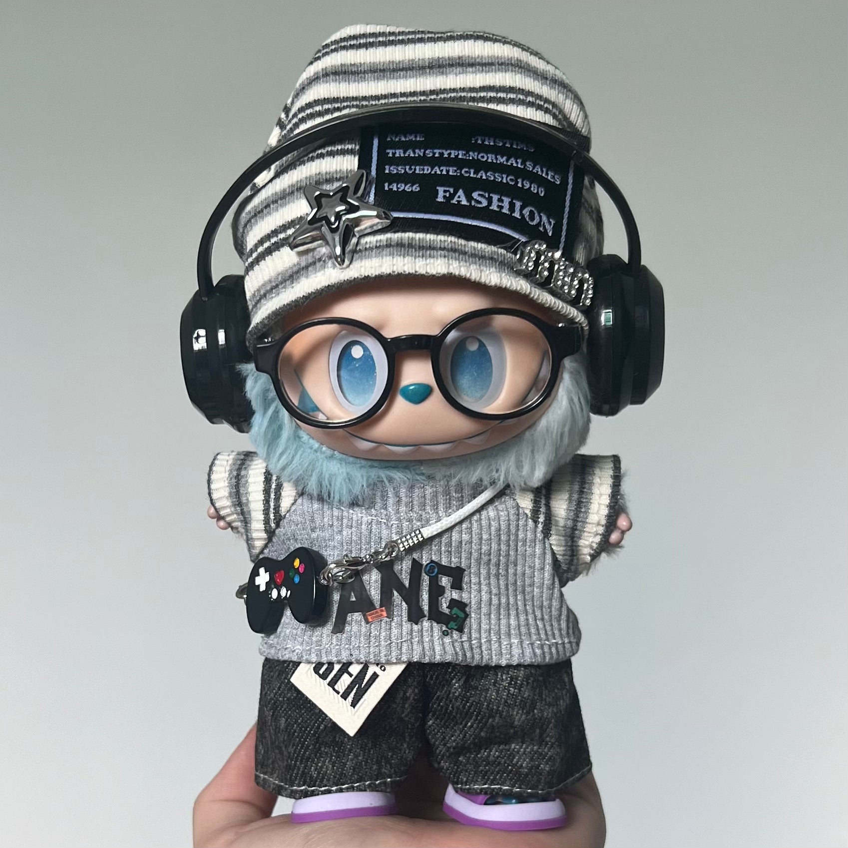  Labubu K-Pop Style 17cm Doll Outfit