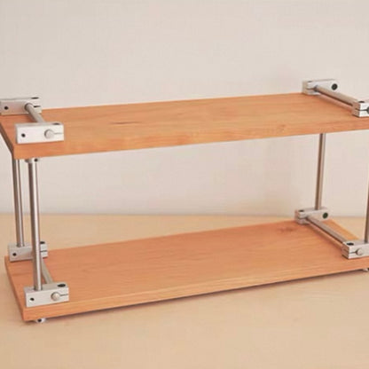 Lanjia_woodworks_Cherry Wood 2-tier