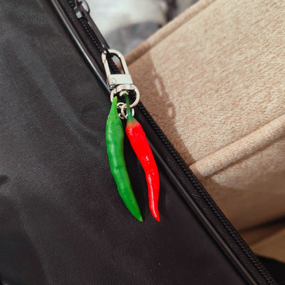 Little Tan Original - Ultra-Realistic Chilli Keychain Bag