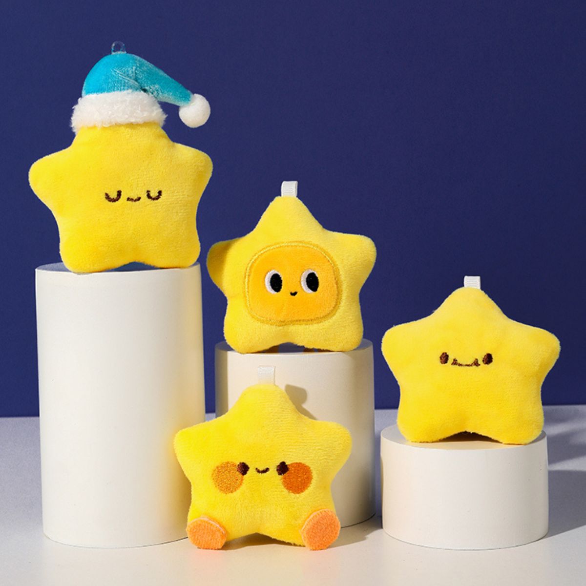 Cute Wishing Star Plush Bag Charm