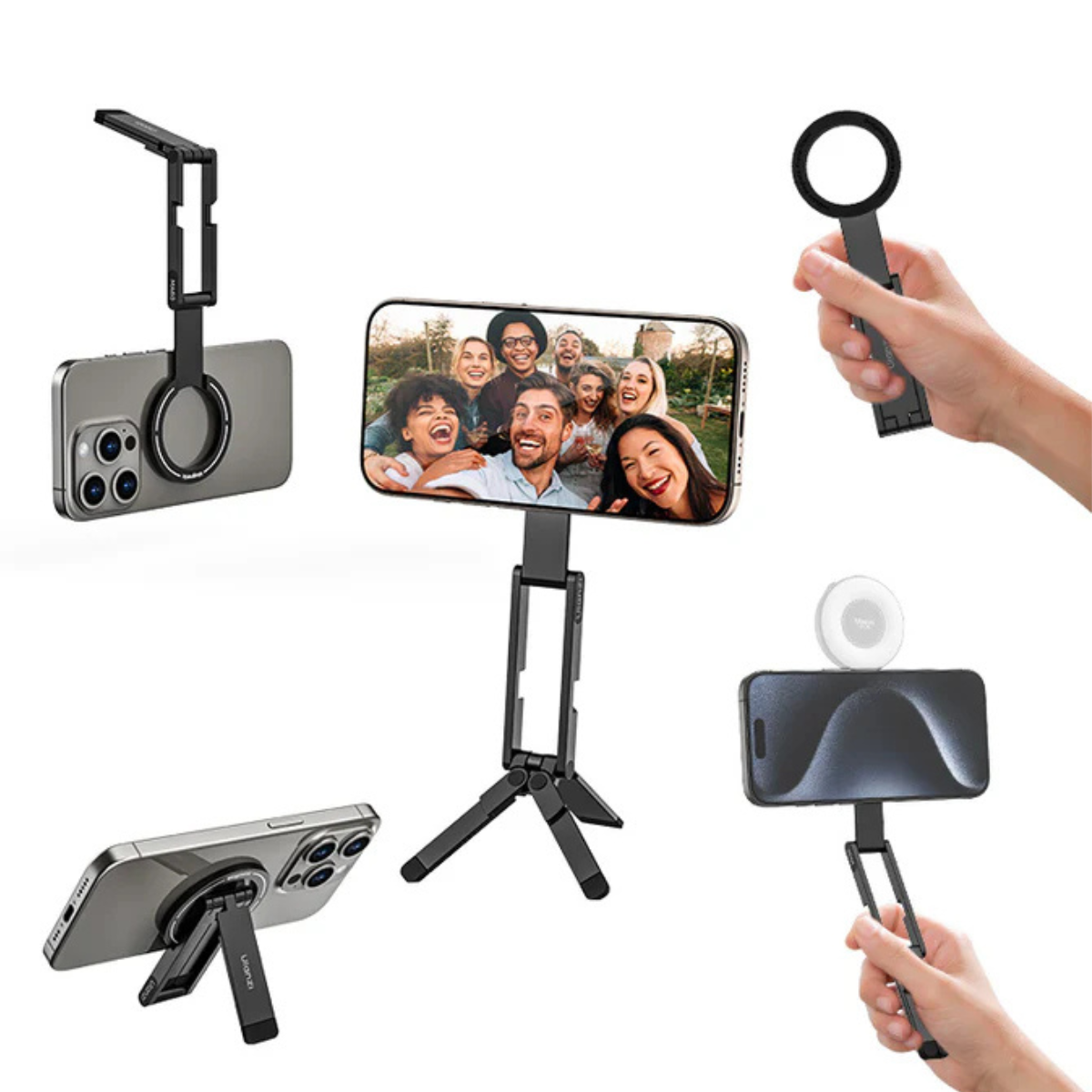MA60 Foldable Magnetic Phone Tripod