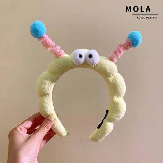 MOLA LUNA - Fun Twist Big Eyes Headband Yellow