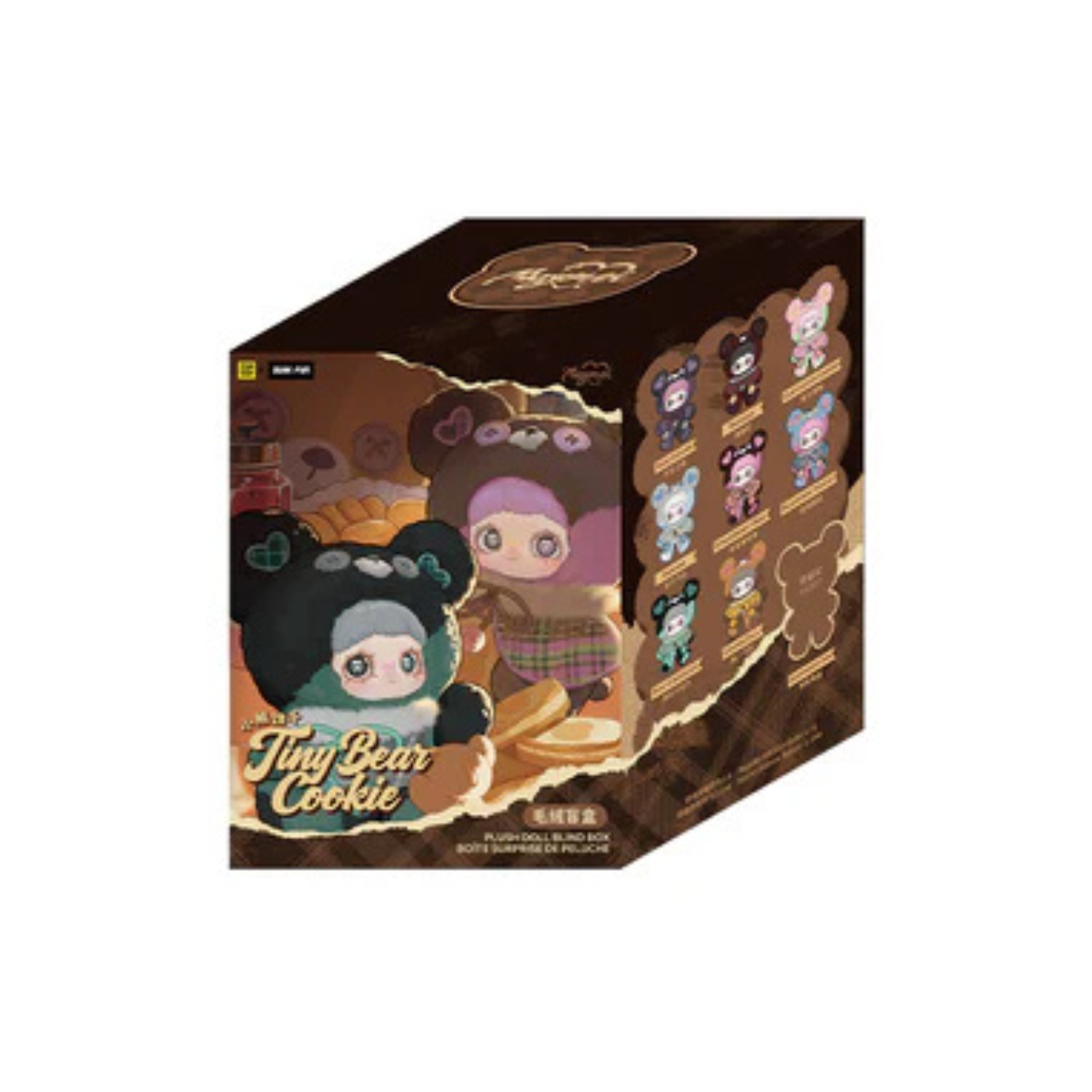 Maymei Tiny Bear Cookie Series Plush Keychain Blind Box Main