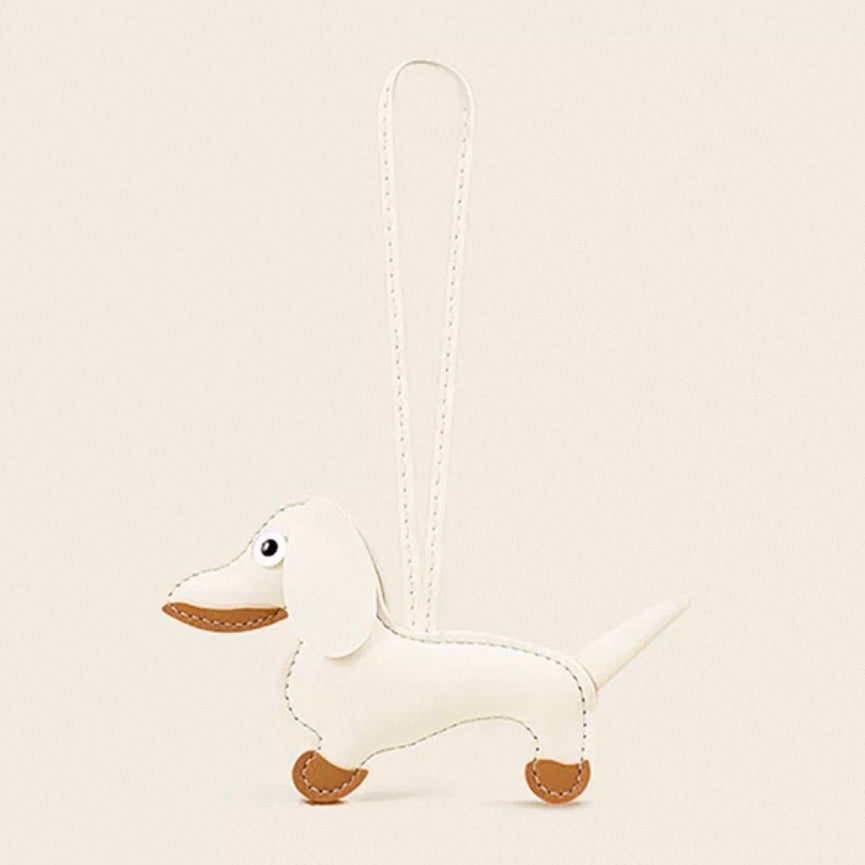 MiWan Box - Original Sausage Dog Charm White