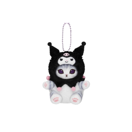 Mofusand Official - mofusand x Sanrio Characters Plush Bag Charm - Kuromi
