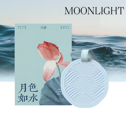 Moonlight Scented Plaster Hanging Sachet for Home, Wardrobe & Car