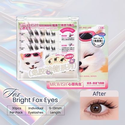 Mr. Wish Self-Adhesive Glue-free Eyelashes Fox