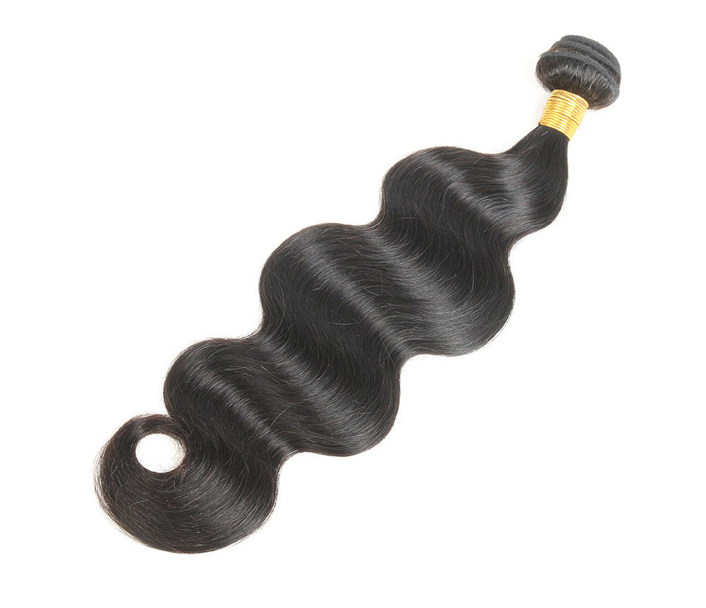 Natural Black 9A Body Wave Human Hair Bundles