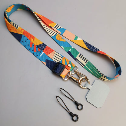 Nordic Style Colourful Crossbody Phone Lanyard