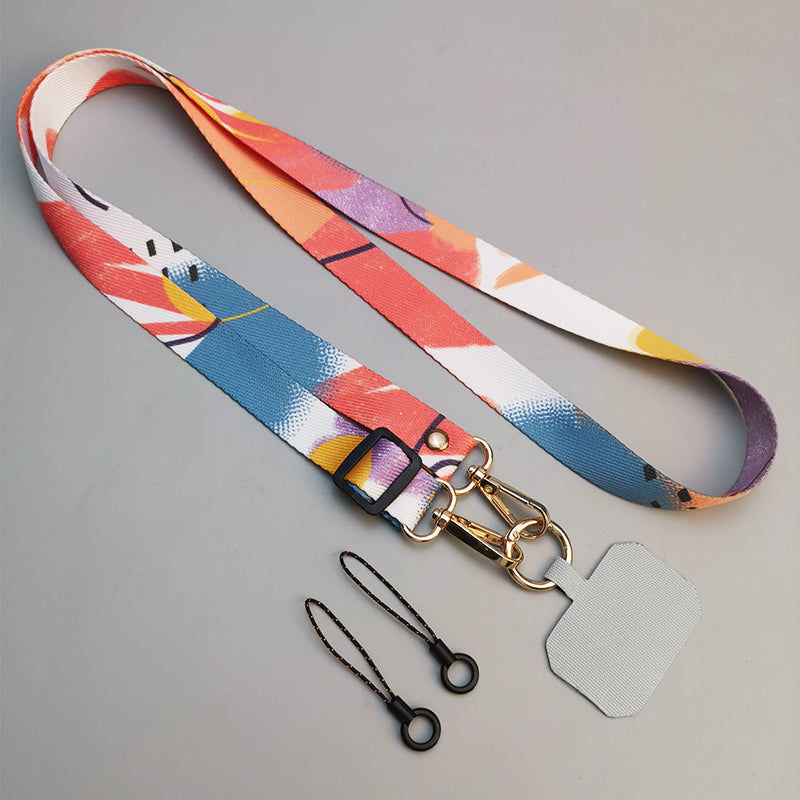 Nordic Style Colourful Crossbody Phone Lanyard