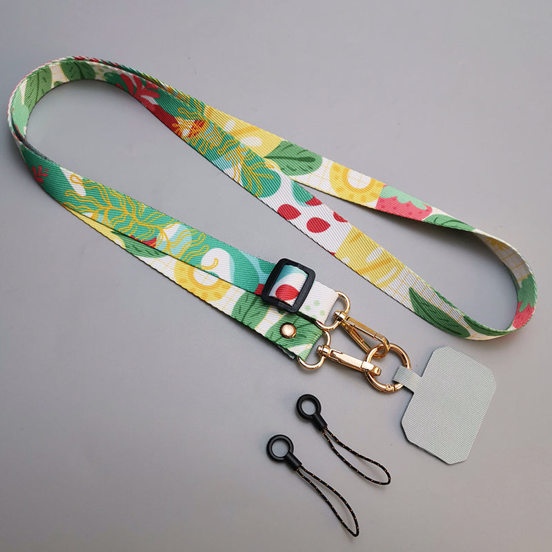 Nordic Style Colourful Crossbody Phone Lanyard