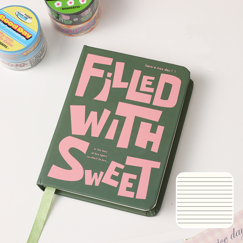 Olive Have a Nice Day Small Notebook