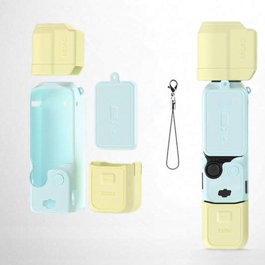 Osmo Pocket 3 Protective Case Yellow & Blue