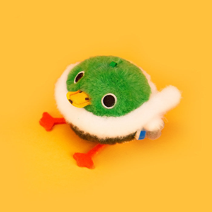 POPGREEN - Mini Mallard Duck Sound-Making Plush Charm