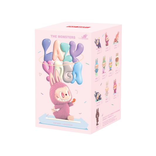 Blind box of LABUBU Lazy Yoga Series Figures
