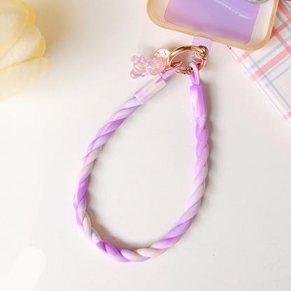 Purple Dreamy Pastel Phone Wrist Strap
