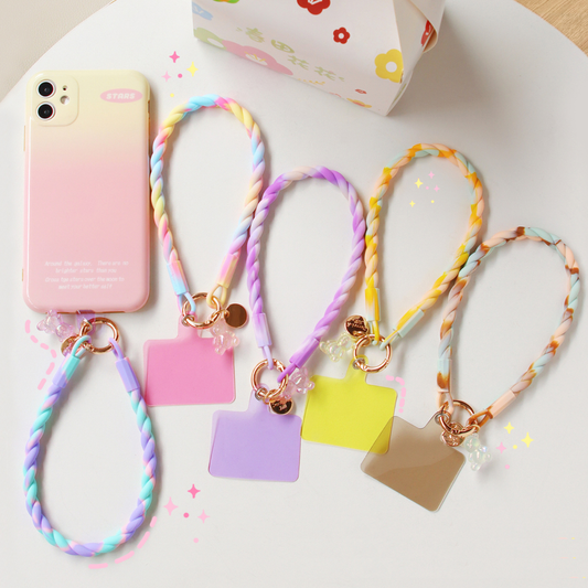 Dreamy Pastel Phone Wrist Strap