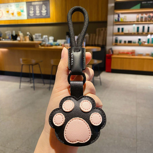 Paws PU Leather Keychains