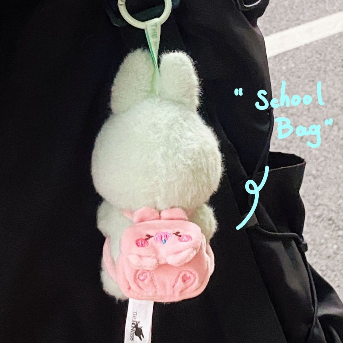 Pig  Cute Backpack for Labubu & 17cm Doll