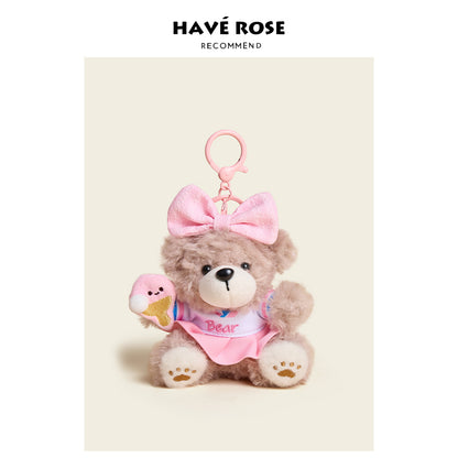 HAVEROSE - Original Sporty Teddy Bear Bag Charm Pingpong