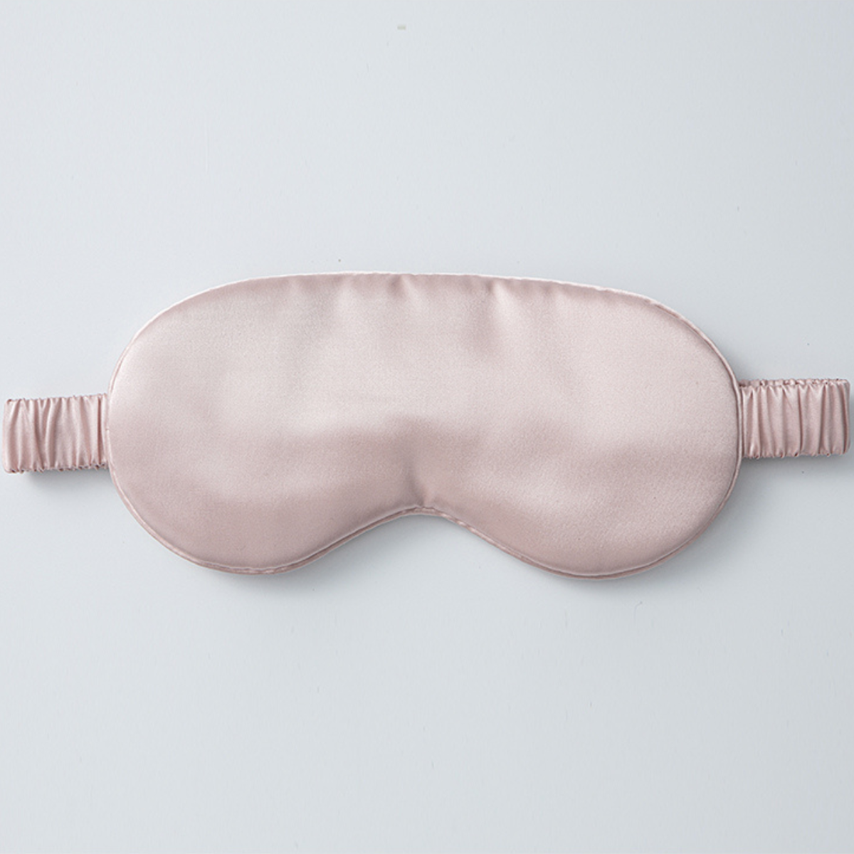 Double-Sided Breathable Light Blocking 100% Mulberry Silk Sleep Mask Pink