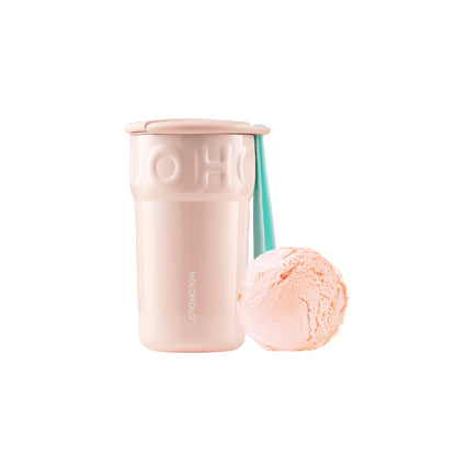 Pink 316 Stainless Steel Travel Mug with Ceramic Liner 390ml