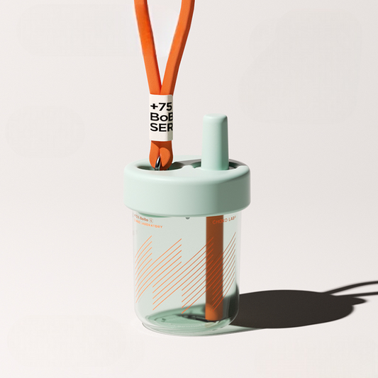 Portable Travel Straw Tumbler with Strap Handle 450ml