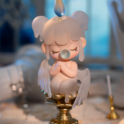 Prayer Nanci's Museum of Fantasy. It looks like an angel, has two wings, hoping to bring people beautiful wishes.