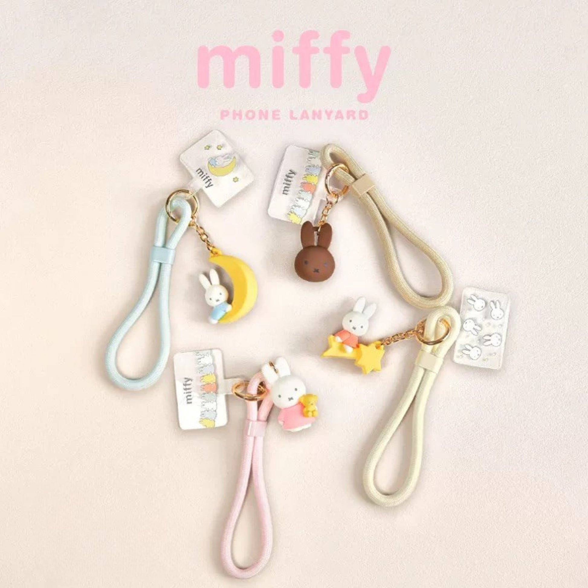 R.UN - Miffy Phone Strap Keyring