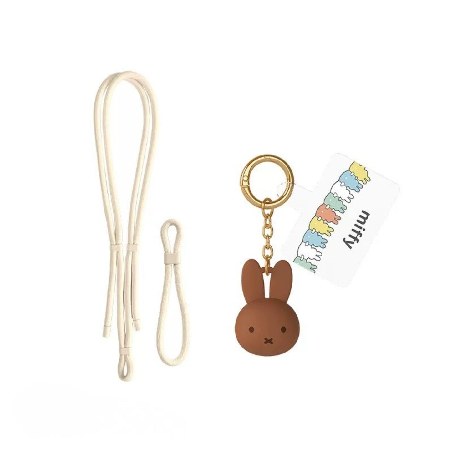 R.UN - Miffy Phone Strap Keyring