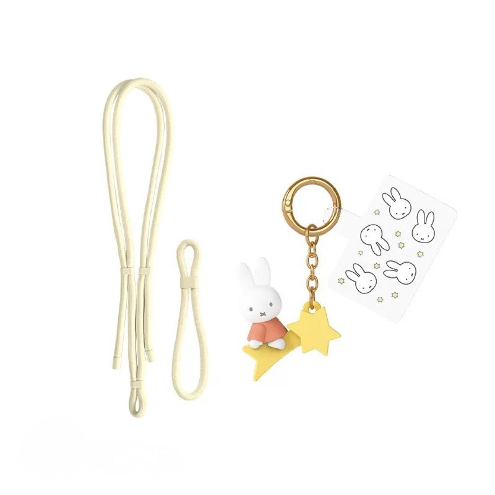 R.UN - Miffy Phone Strap Keyring