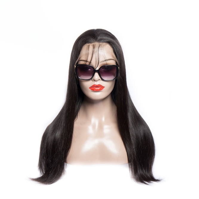 Real Hair Wigs Straight Long Human Hair