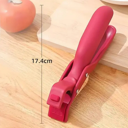 Red Multi-Functional Anti-Scald Bowl Clip