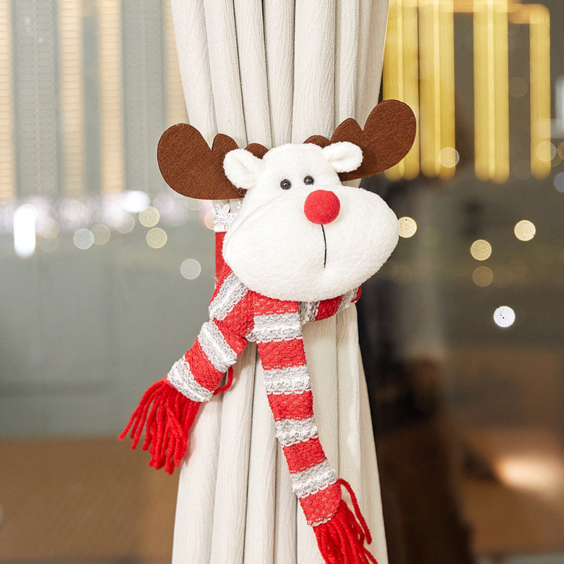 Reindeer Christmas Curtain Tieback