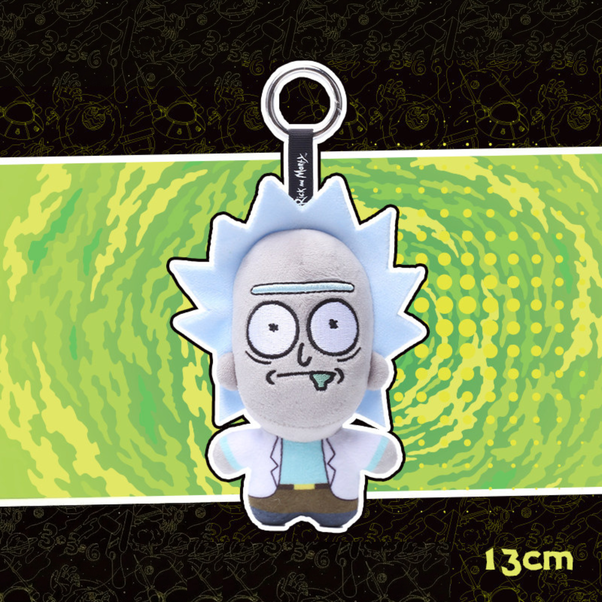 Rick and Morty _Multiverse_ Plush Bag Charm - Rick