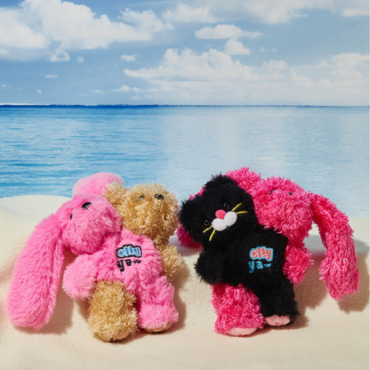 SUNDAYCAT - Original Pink Bunny Plush Bag Charm