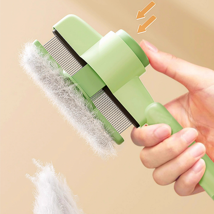 Self-Cleaning Pet Deshedding Comb Details 1