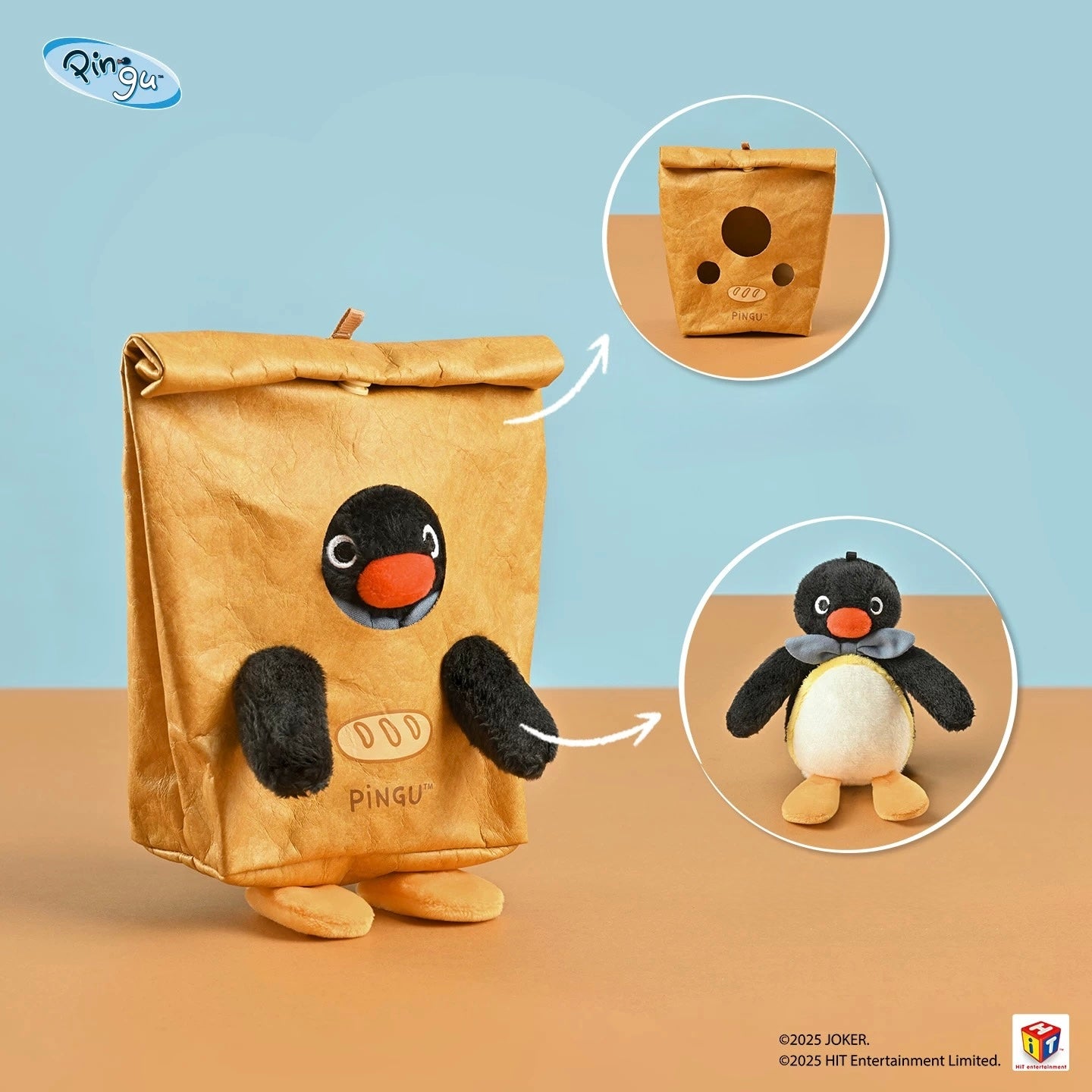 Shandmoo - Pingu & Pinga Bakery Plush Bag Charm