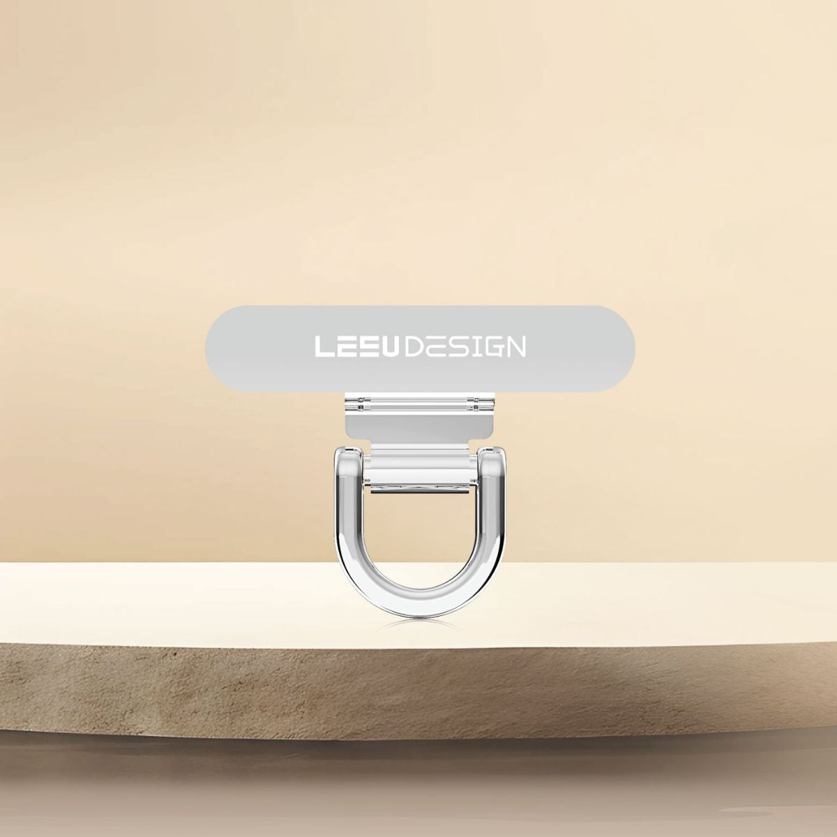 0.2mm Ultra-Thin Mini Metal Phone Tether Tabs Silver Small