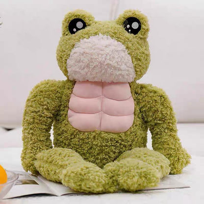 Six-Pack Abs Frog