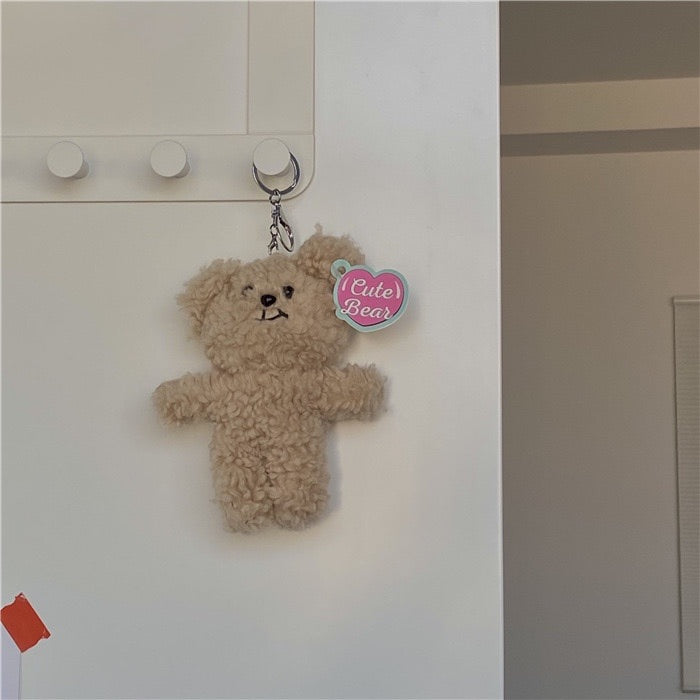 Cute Smirky Bear Bag Charm