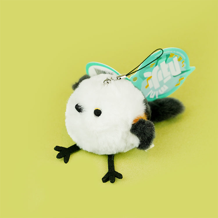 Small Cute Bird Long-Tailed Tit Plush