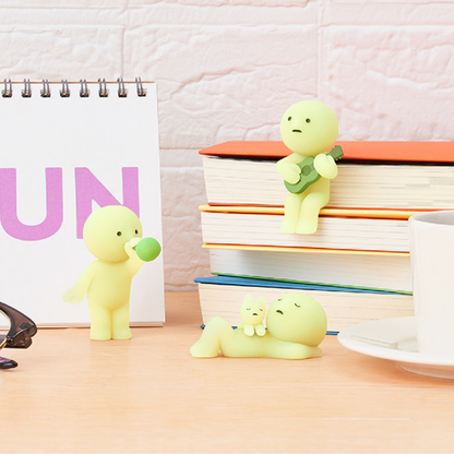 Smiski Sunday Series Variant Display