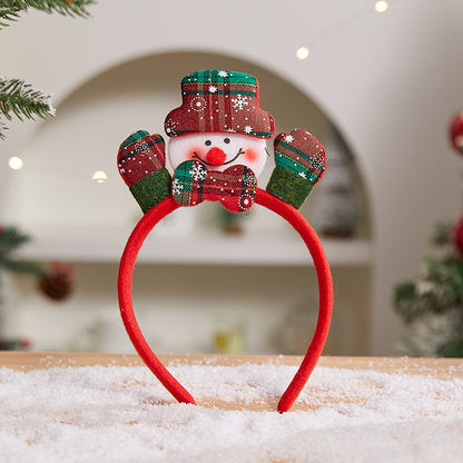 Christmas Headband Snowman