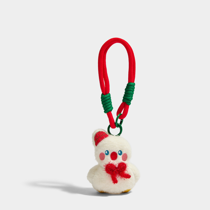 Snowman Christmas Plush Bag Charm