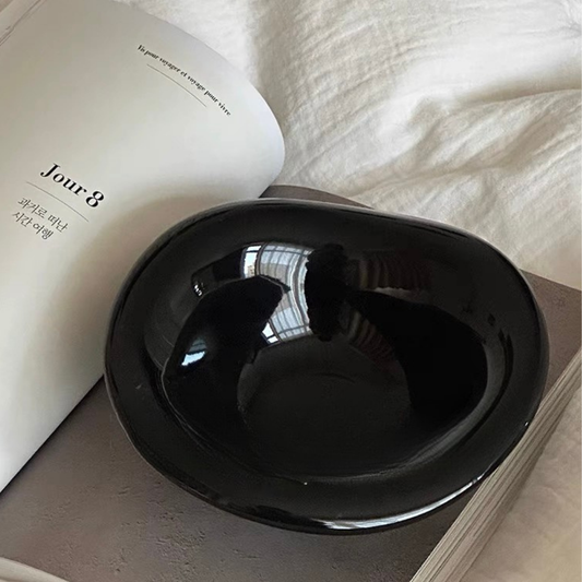 Someone You Love - Modern Luxe Stylish Bowl Black