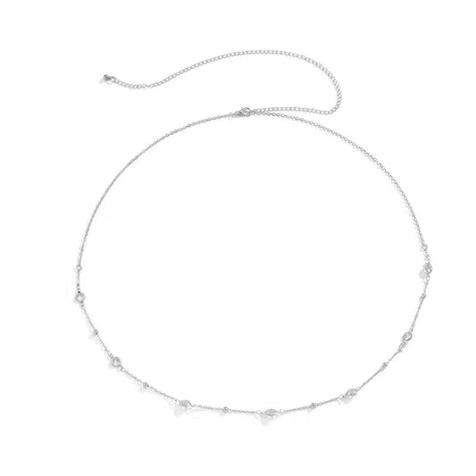 Sparkling Crystal Bikini Body Chain