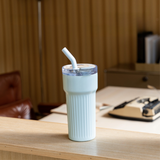Stainless Steel Insulated Water Bottle Blue 700ml